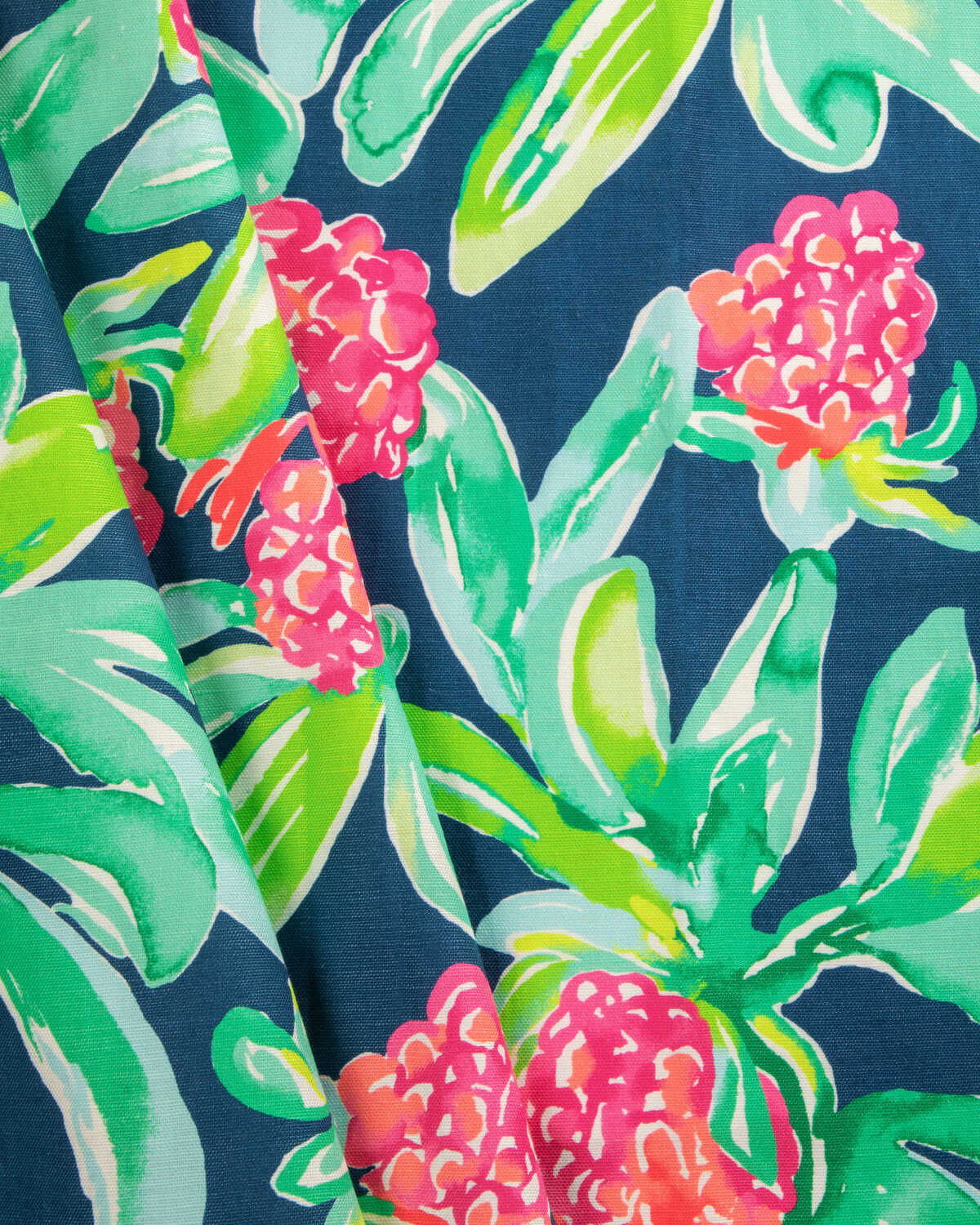 Island Exotic - Navy - LEE JOFA Fabric