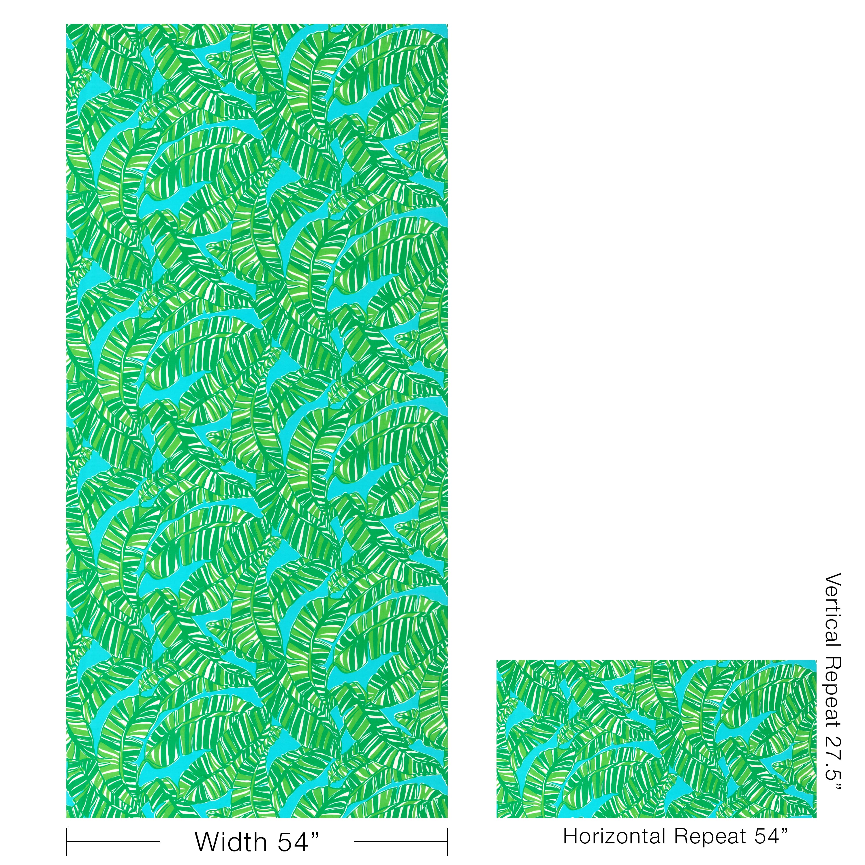 Go Bananas - Sea/Green - Lee Jofa Fabric