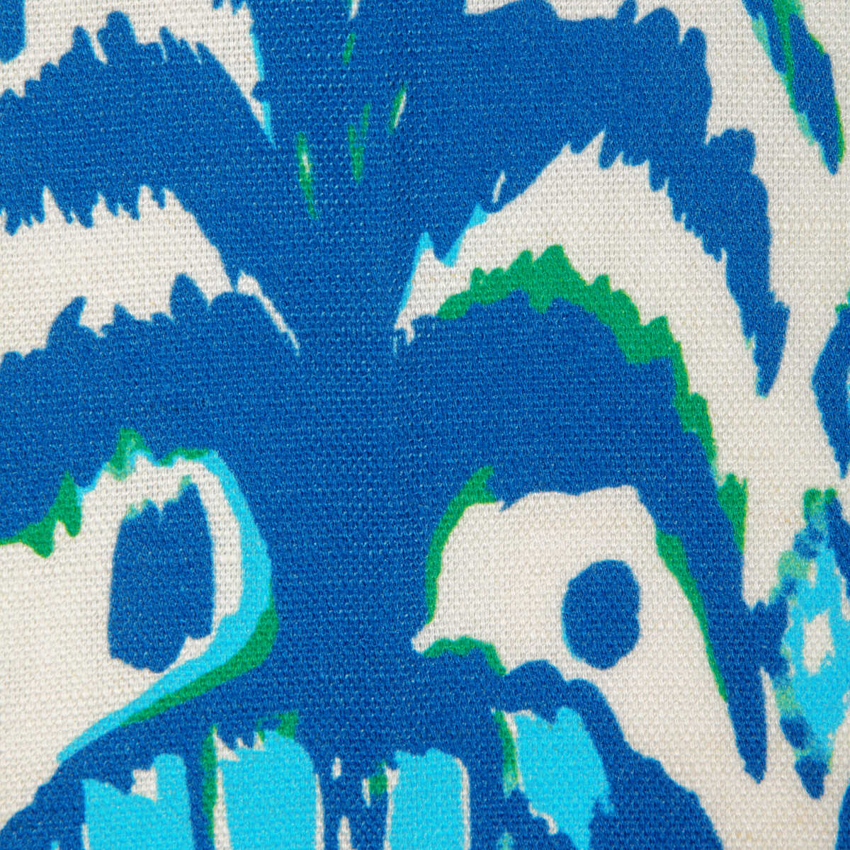 Tropi Call Me - Navy/Sea - LEE JOFA Fabric