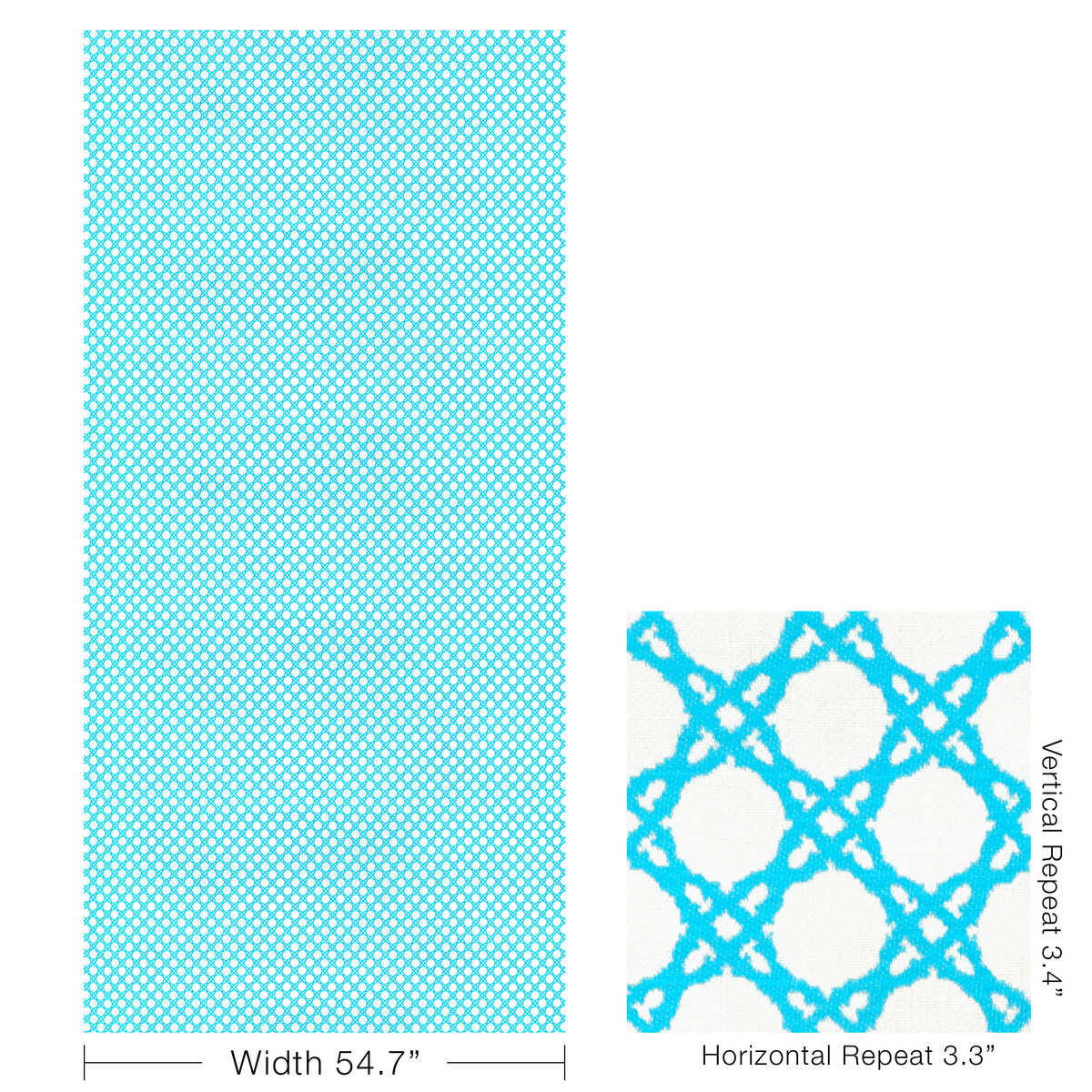 Coastal Cane - Sea - LEE JOFA Fabric