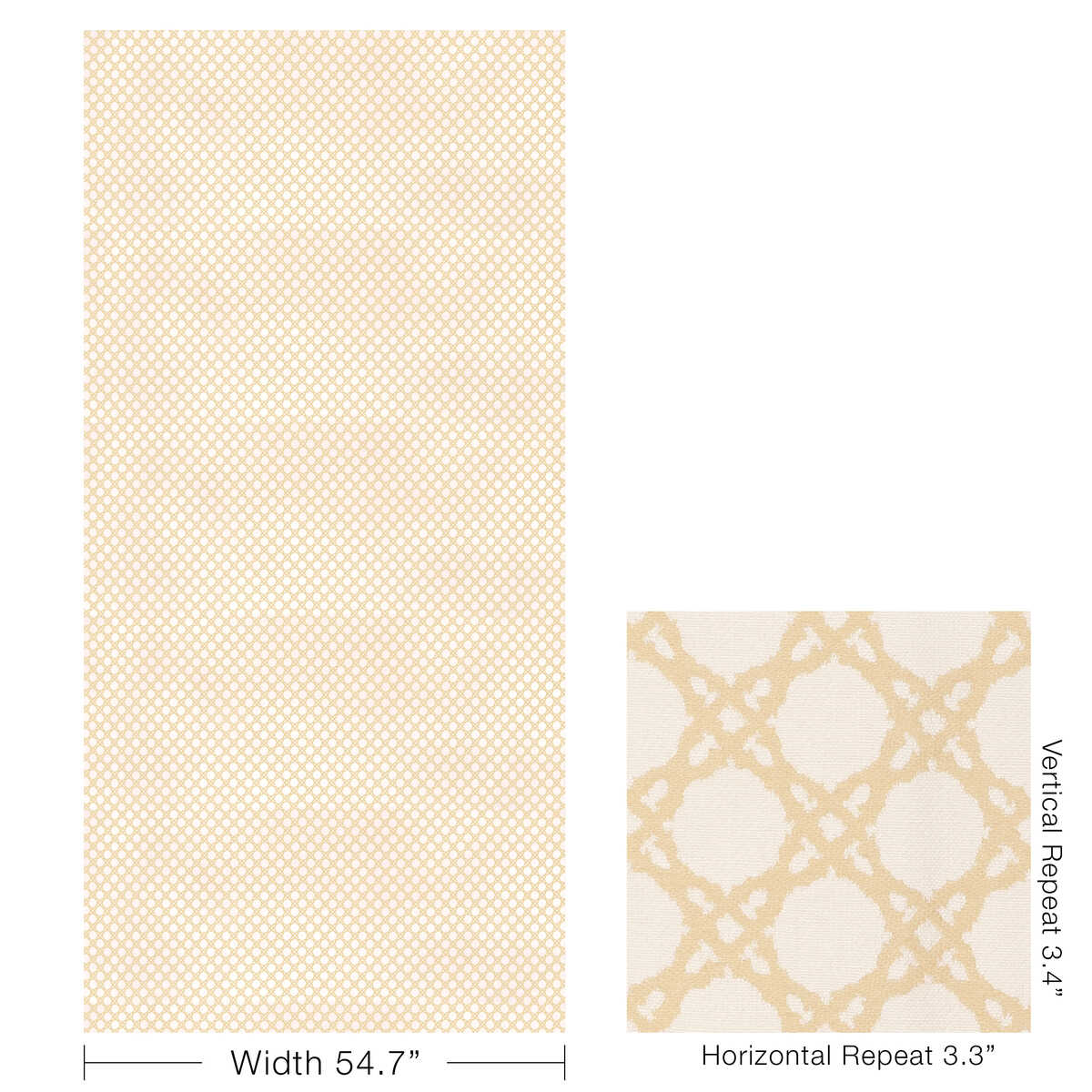 Coastal Cane - Sand - LEE JOFA Fabric