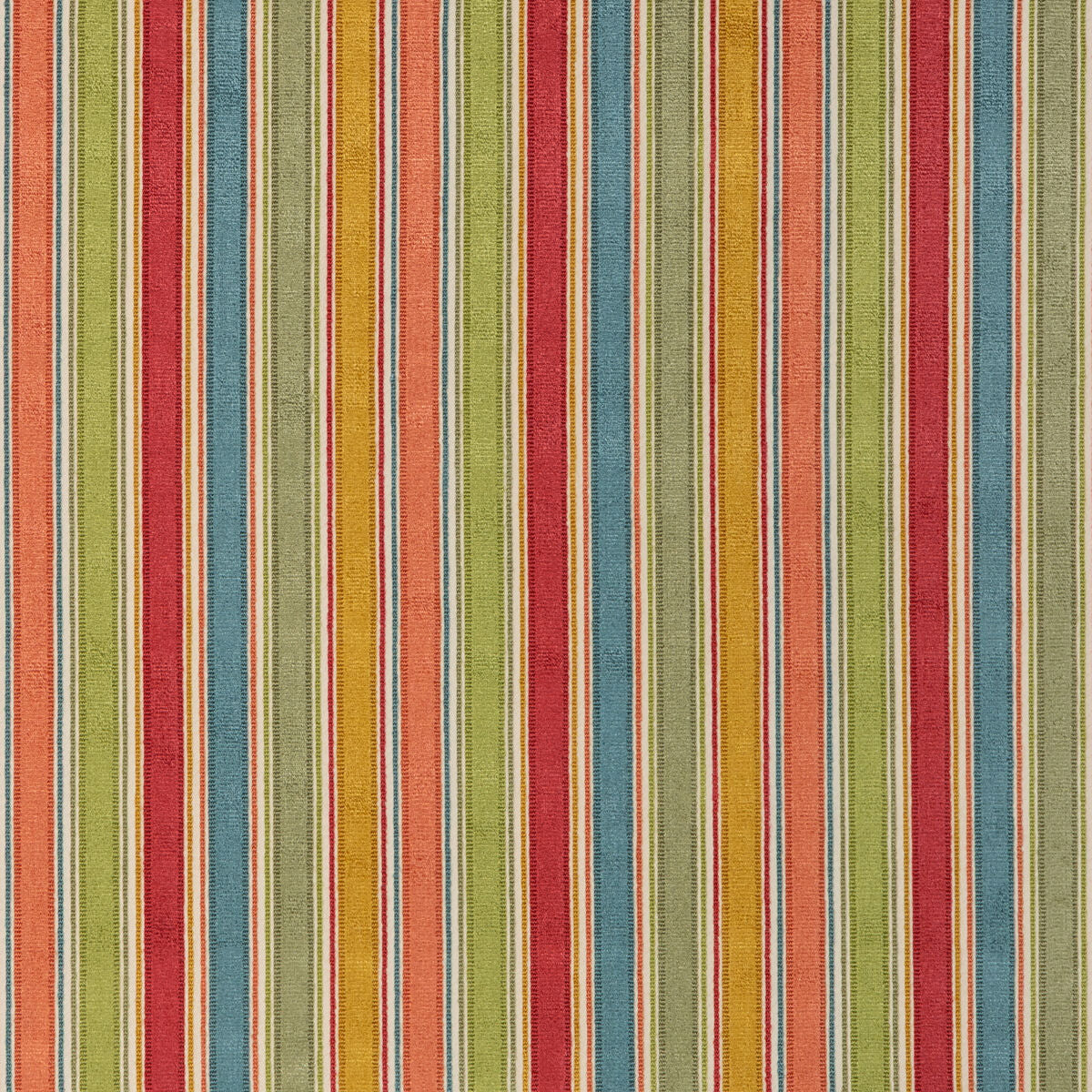 Hampstead Velvet - Multi - Lee Jofa Fabric