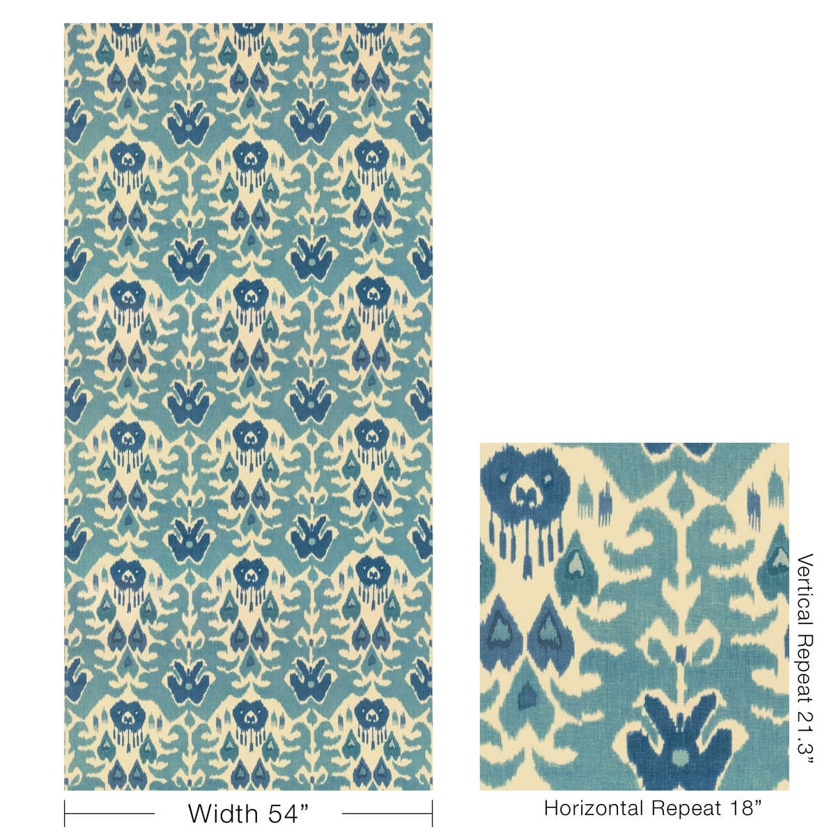 Marco Polo Ii - Blue/Ink - LEE JOFA Fabric
