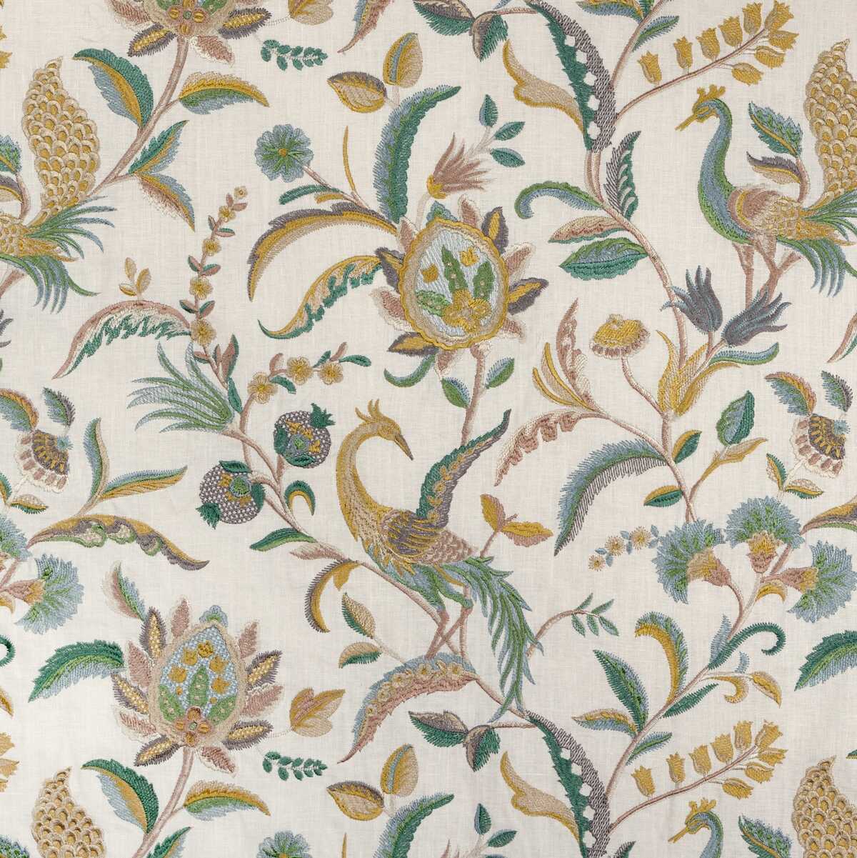 Palawan Emb - Teal/Green - LEE JOFA Tela