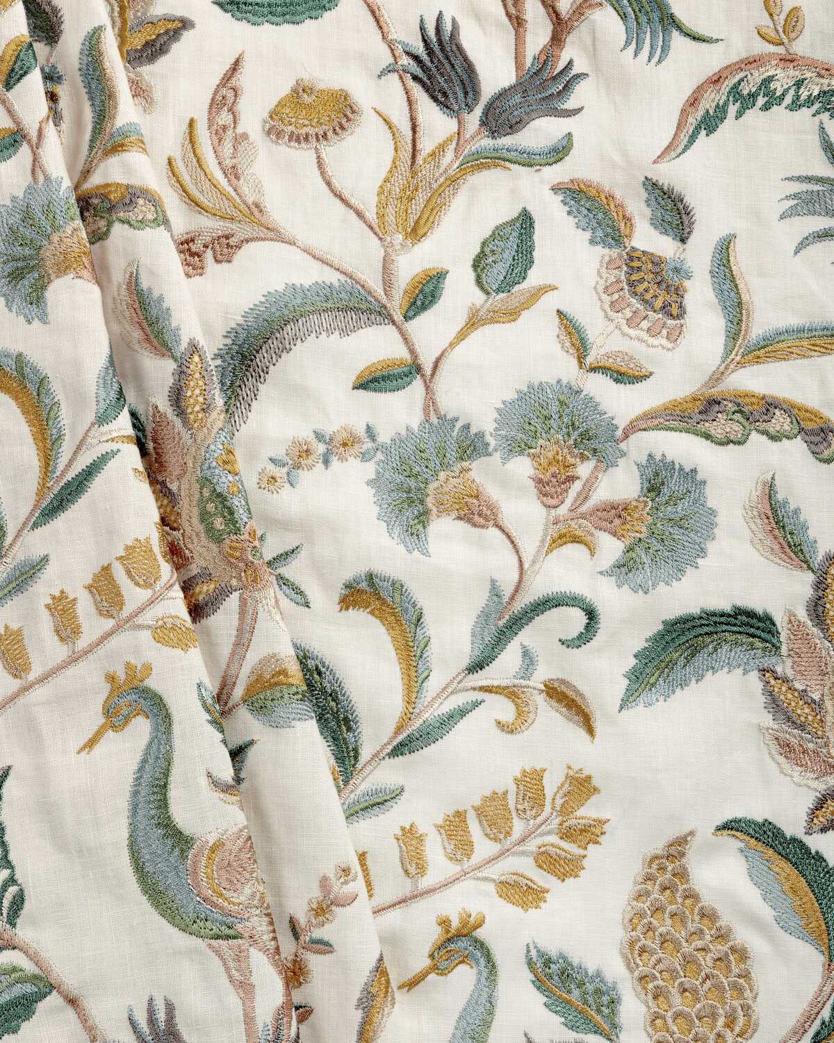 Palawan Emb - Teal/Green - LEE JOFA Tela