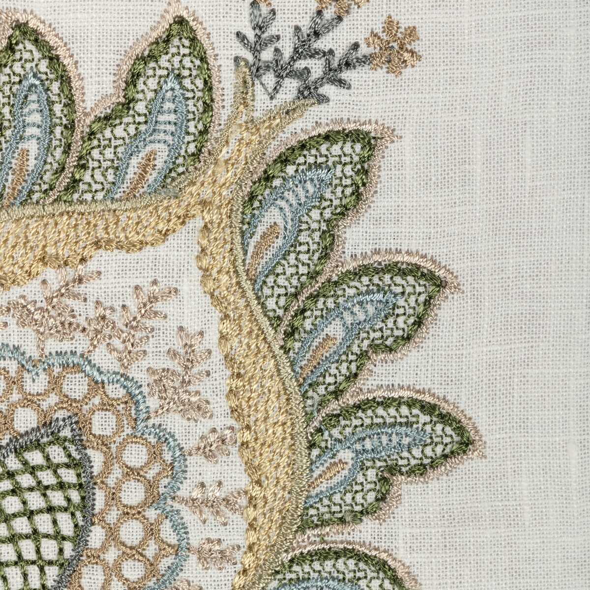 Mayfair Emb - Olive - LEE JOFA Fabric