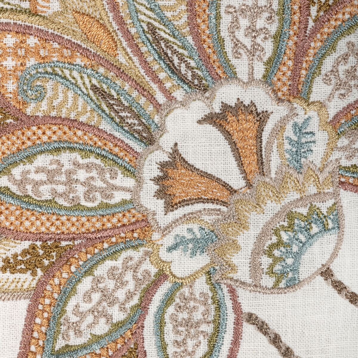Mayfair Emb - Terracotta - LEE JOFA Fabric