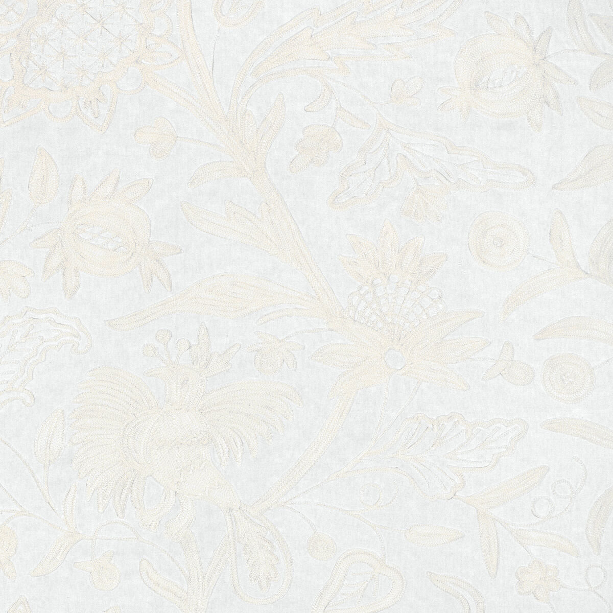Folkland Emb - Ivory - Lee Jofa Fabric