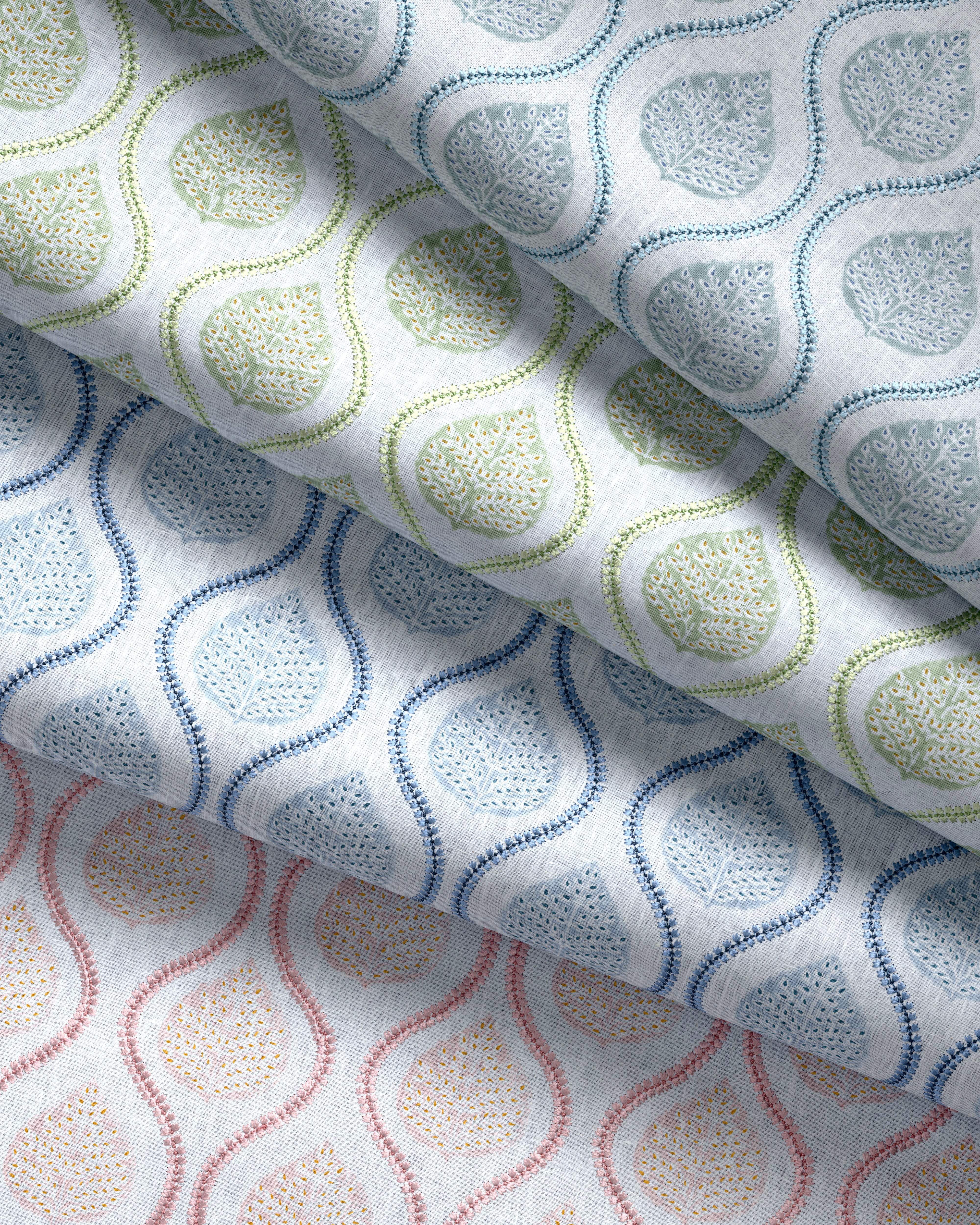 Elsie Print - Leaf - Lee Jofa Fabric