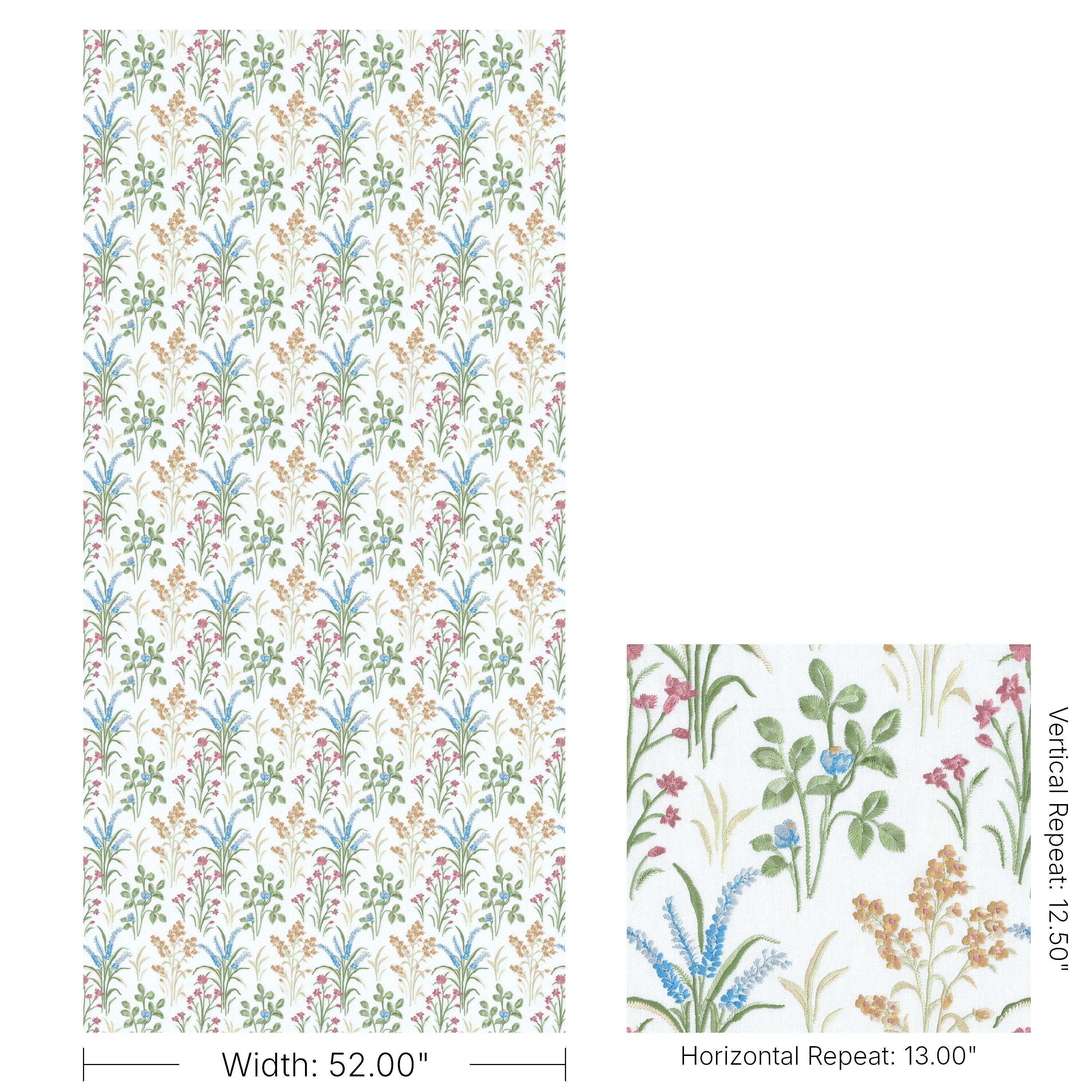 Gladwyn Emb - Meadow - Lee Jofa Fabric