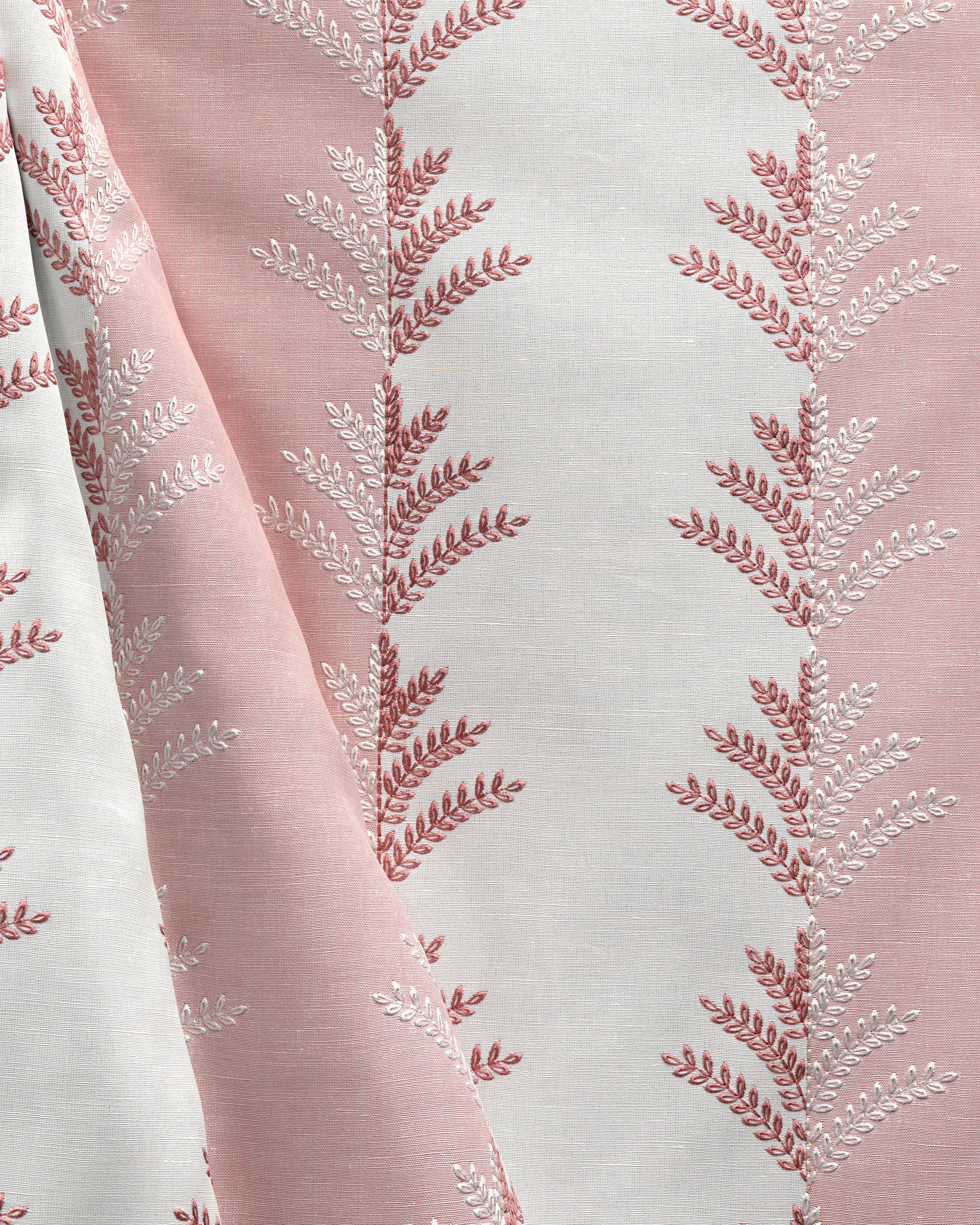 Filaree Emb - Rose - Lee Jofa Fabric