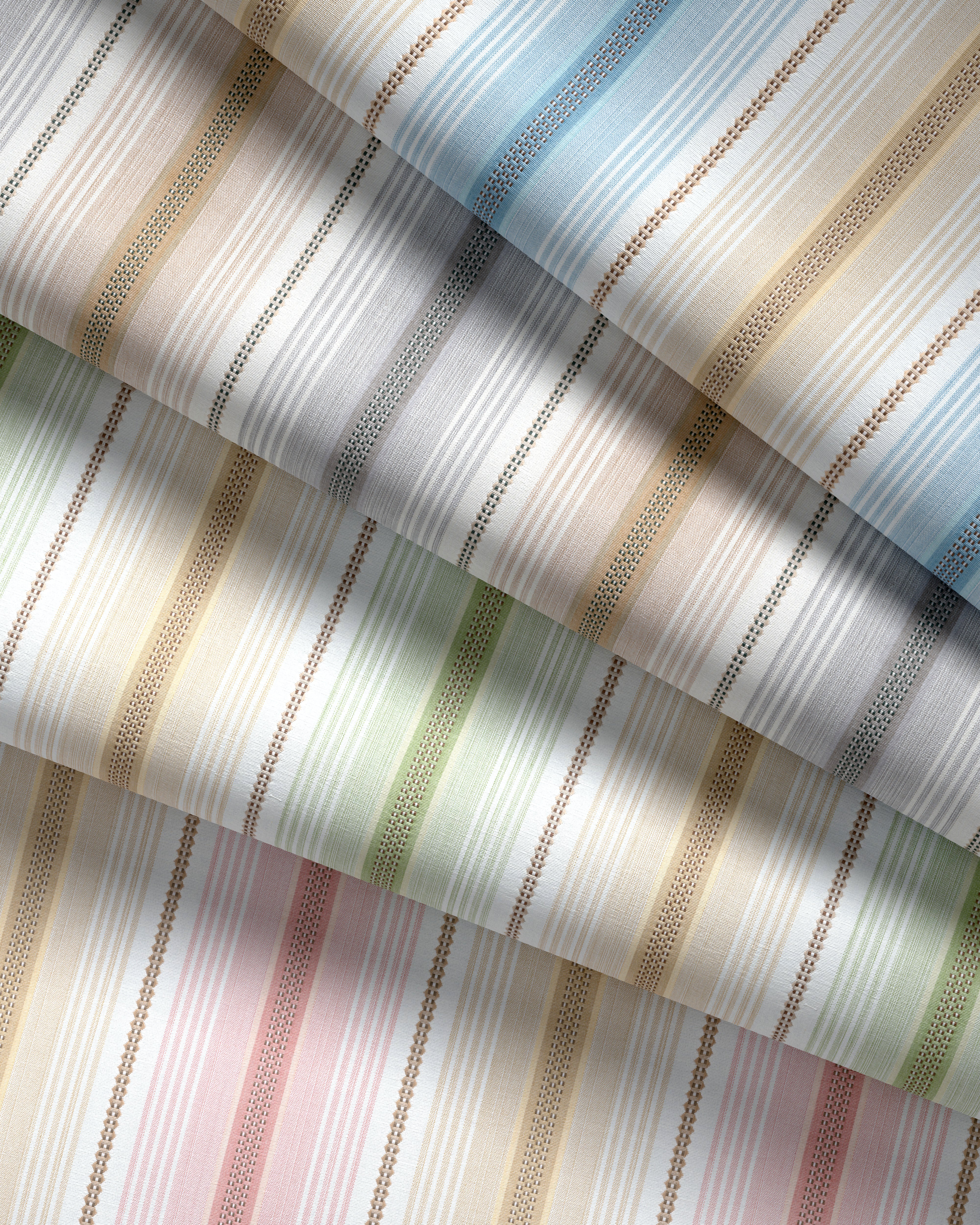 Elowen Stripe - Rose - Lee Jofa Fabric