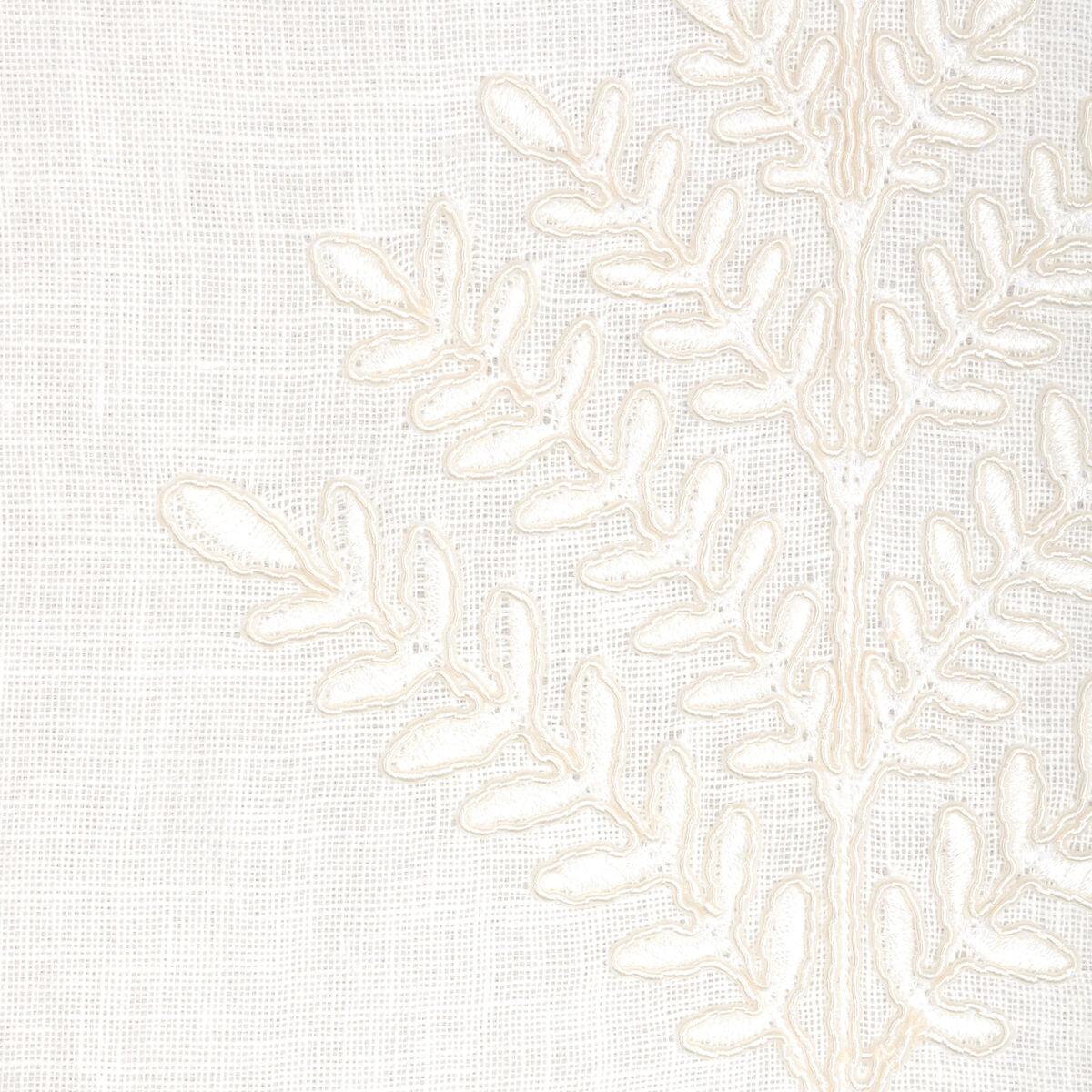 Fernly Emb - Ivory - Lee Jofa Fabric