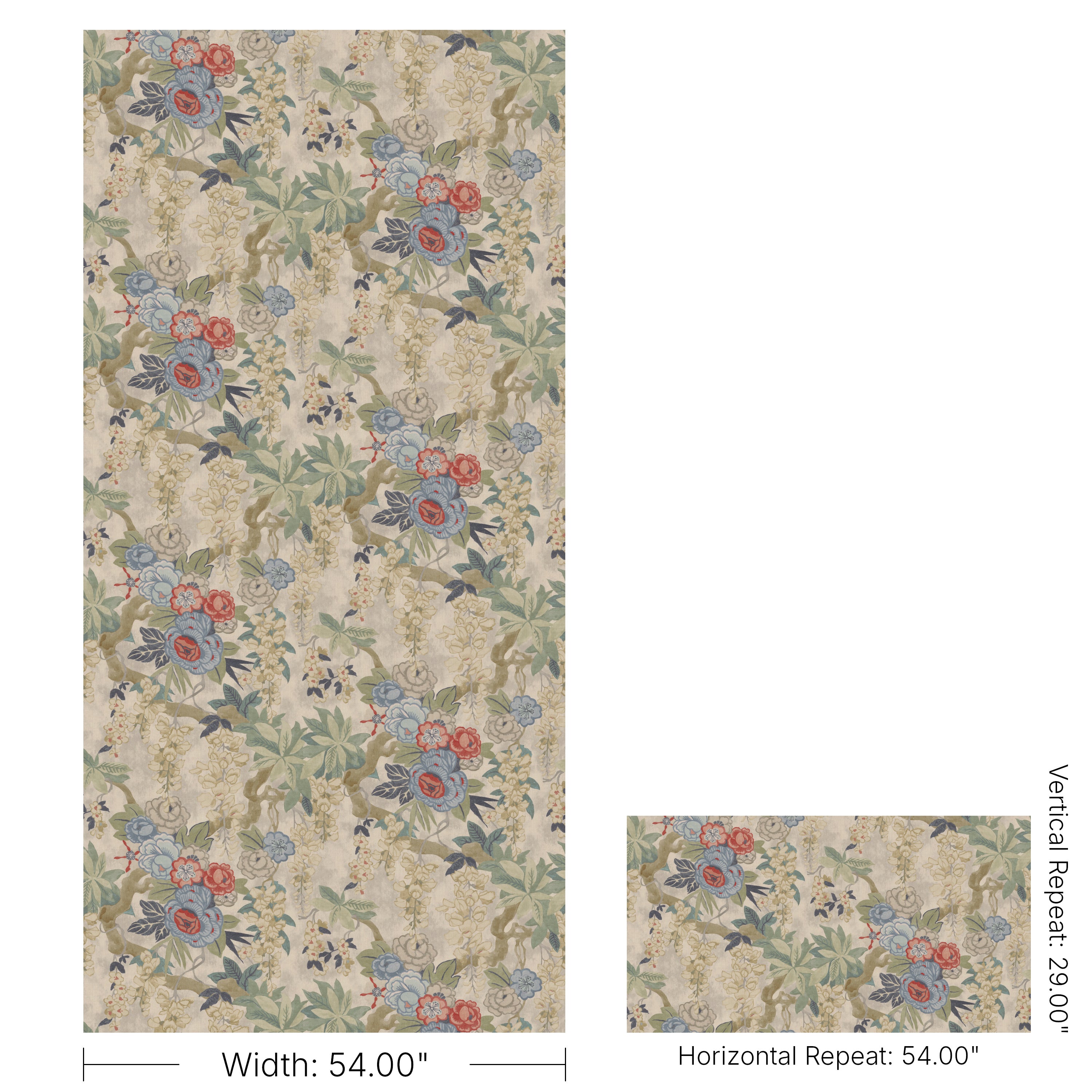 Gracie Gardens - Multi - Lee Jofa Fabric