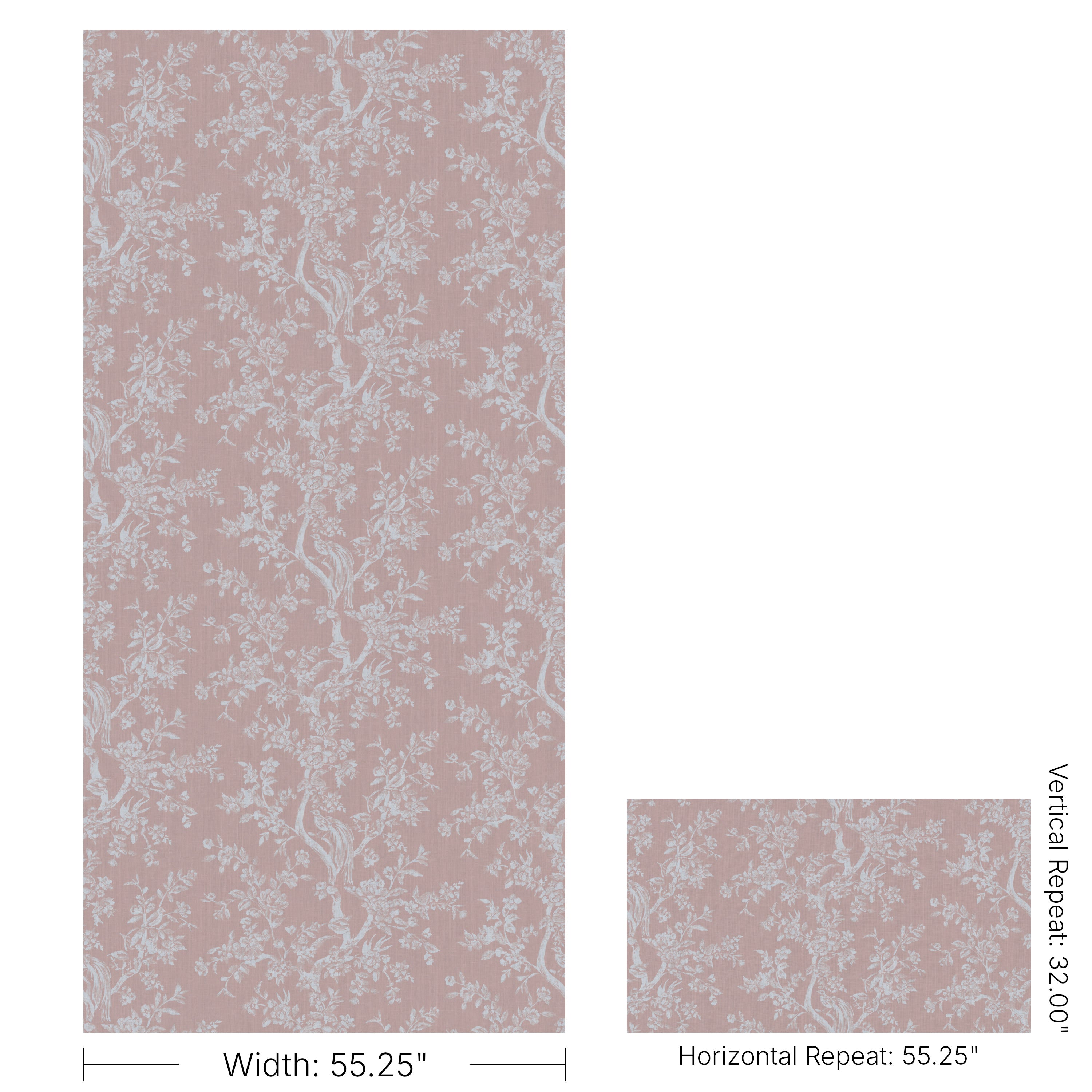 Camellia Toile - Petal - Lee Jofa Fabric