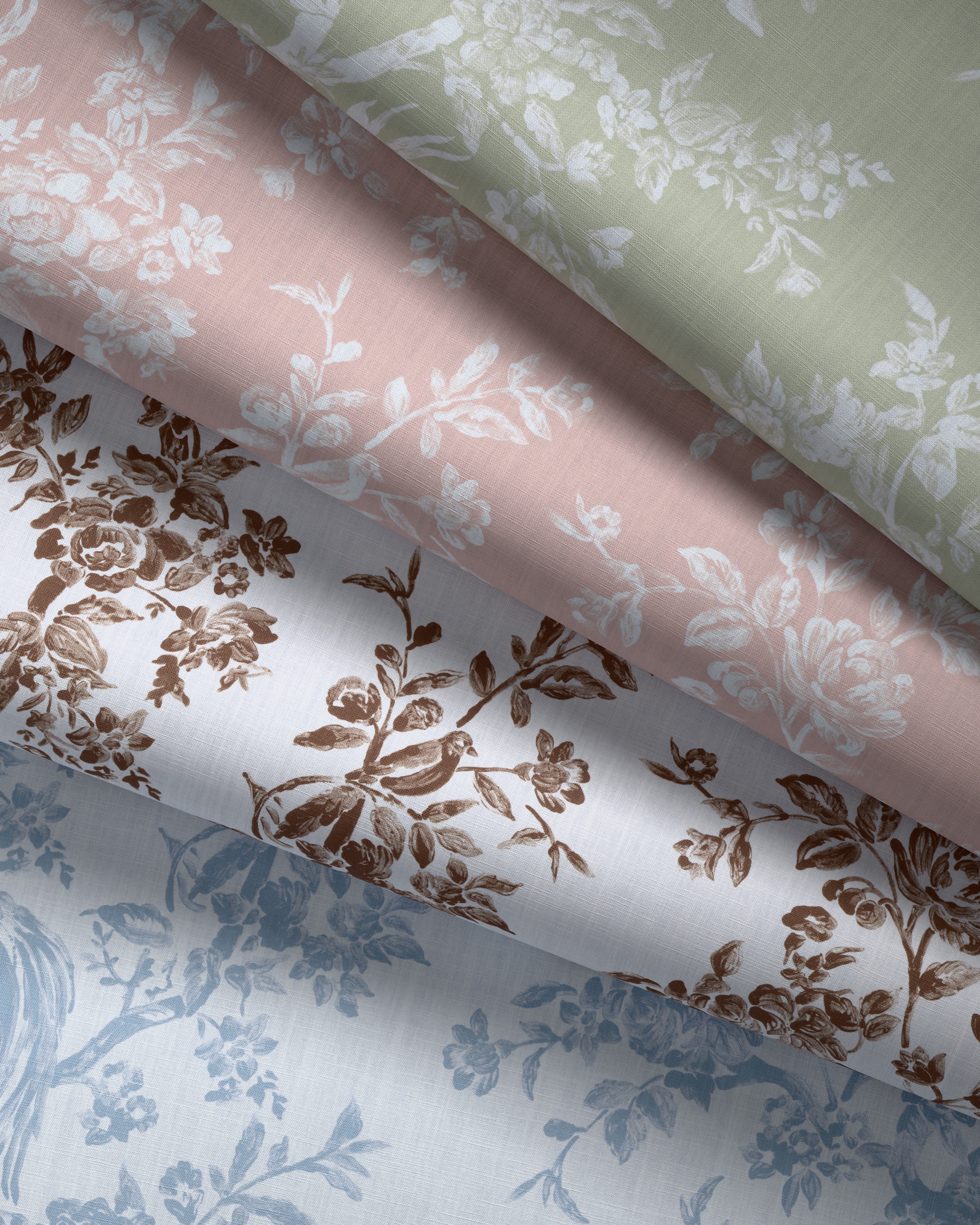 Camellia Toile - Petal - Lee Jofa Fabric
