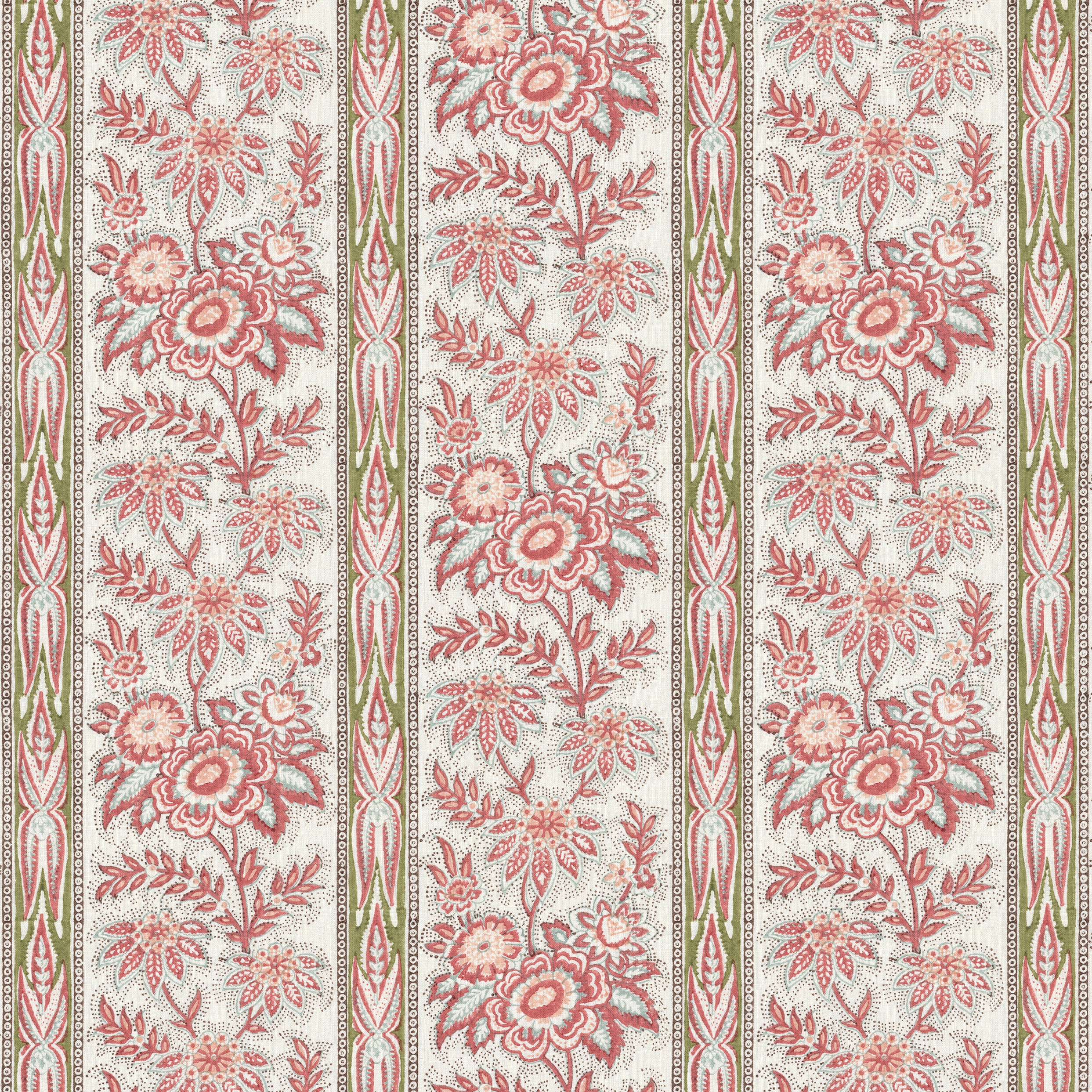Margaux Print - Coral - Lee Jofa Fabric
