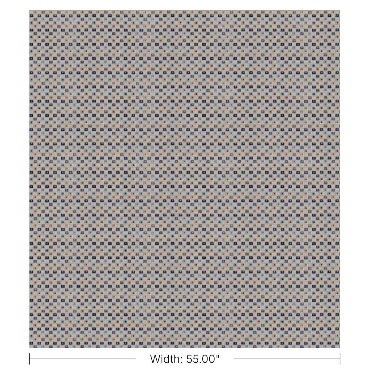 Lisbon Velvet - Blue Multi - Lee Jofa Fabric