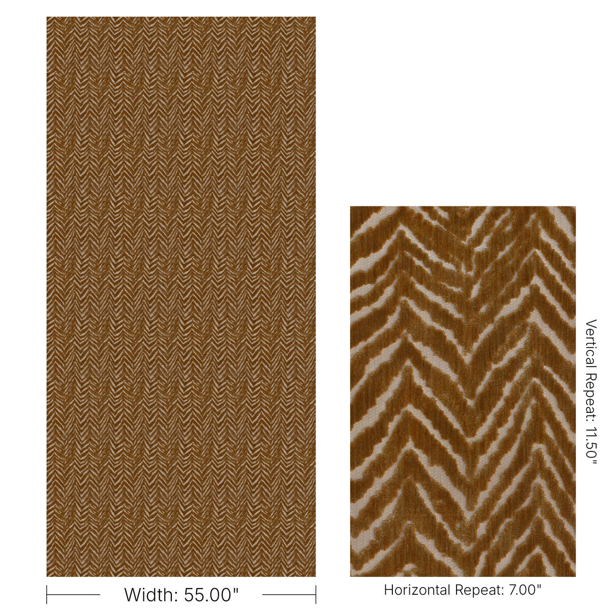 Nairobi Velvet - Gold - Lee Jofa Fabric