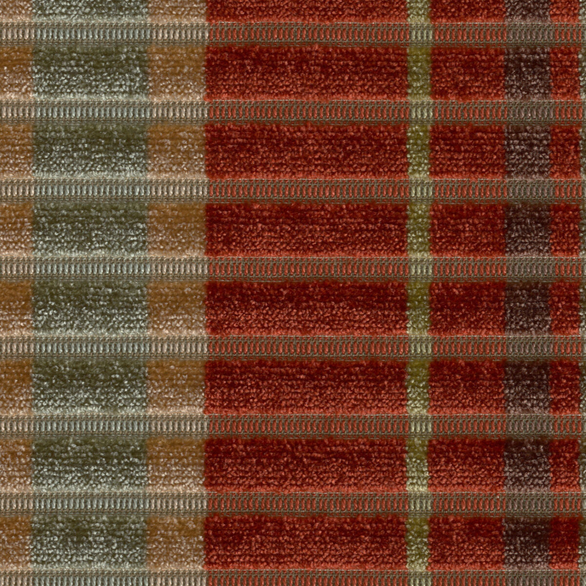 Trek Velvet - Coral - Lee Jofa Fabric