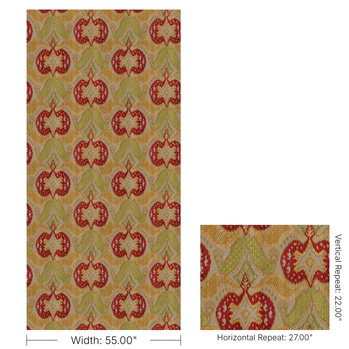 Ankara Velvet - Antique - Lee Jofa Fabric