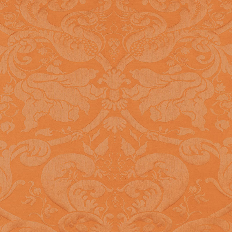 GAVOTTE-BROCATELLE-DAMASK-TERRACOTTA-SCHUMACHER-22553