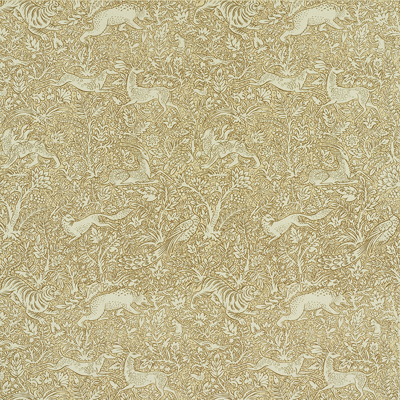 Khan's Park - Gray Beige - Schumacher 2603274 Fabric - Schumacher Fabric