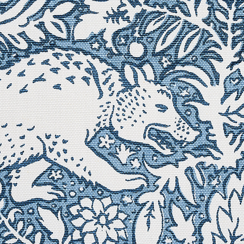 Khan's Park - Chambray - Schumacher 2603275 Fabric - Schumacher Fabric