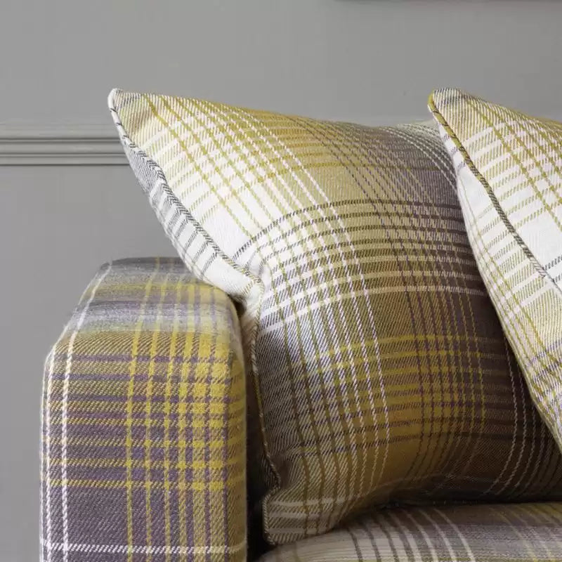 Athlone Wexford Chartreuse/Cacao - Osborne & Little - F6167-02 Fabric