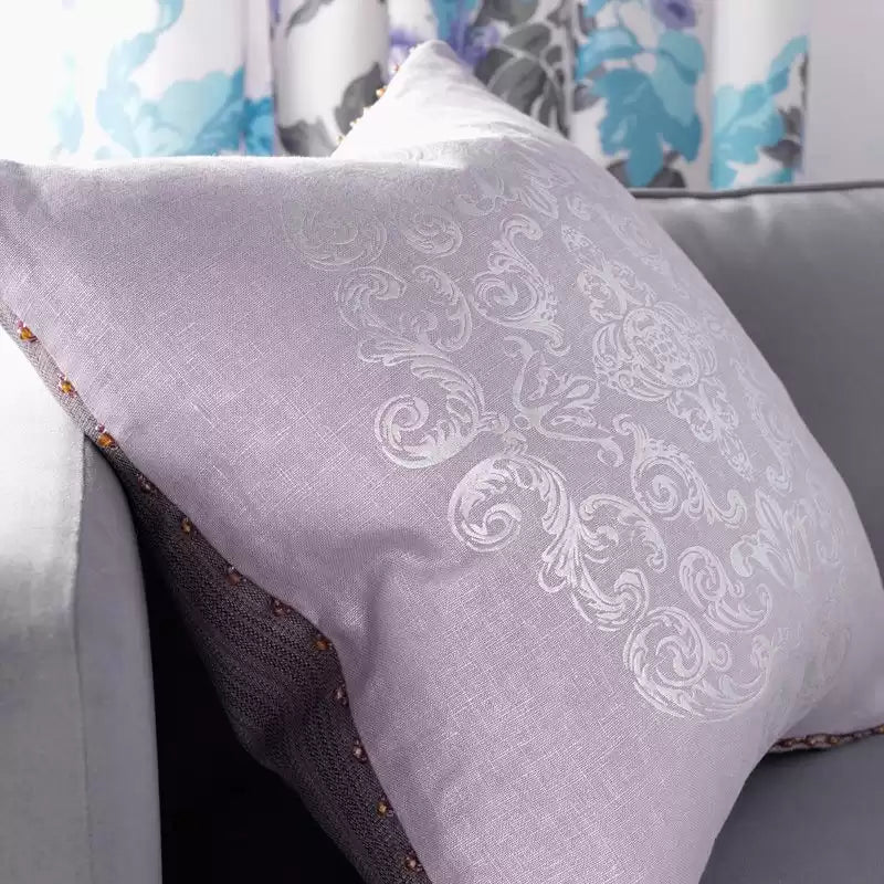 Grand Tour Zecca Taupe /Silver - Osborne & Little - F6201-02 Fabric