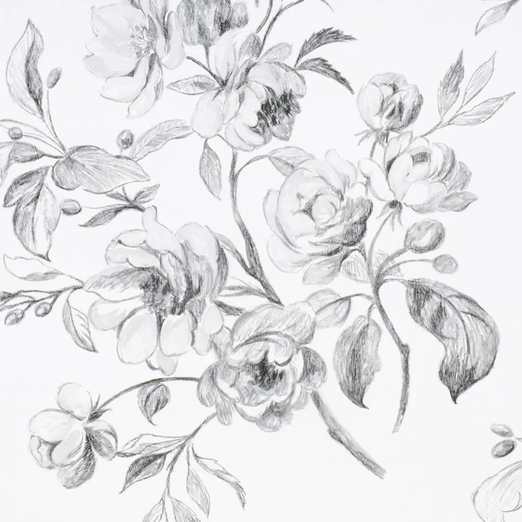 Watelet Black & White P540-01 by Designers Guild - Wallpaper