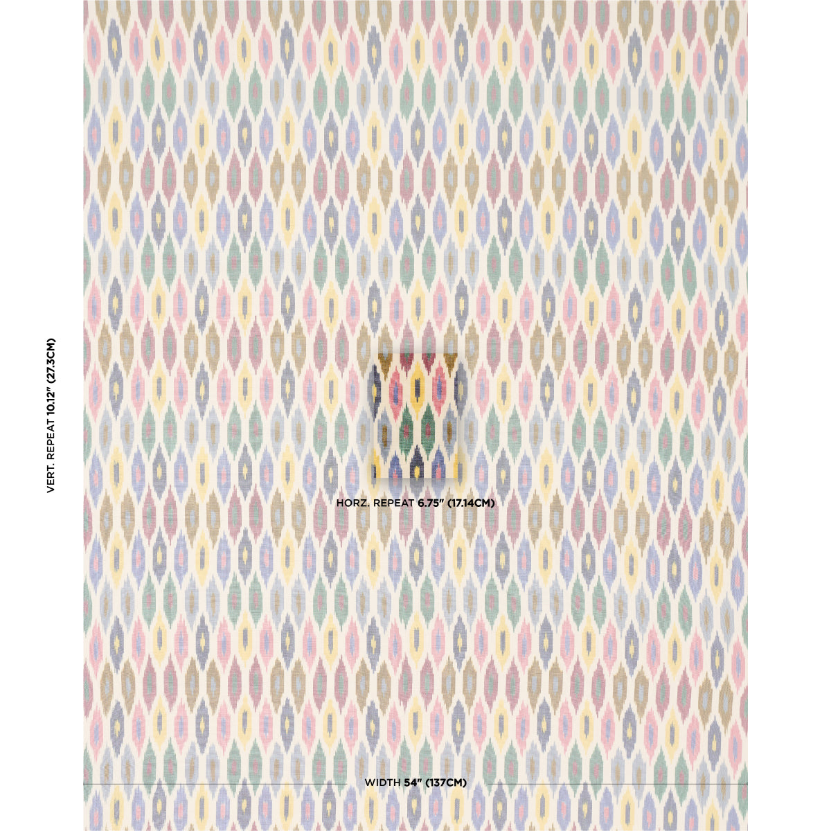 SUNARA-IKAT-CONFETTI-SCHUMACHER-3471000 - Schumacher Fabric