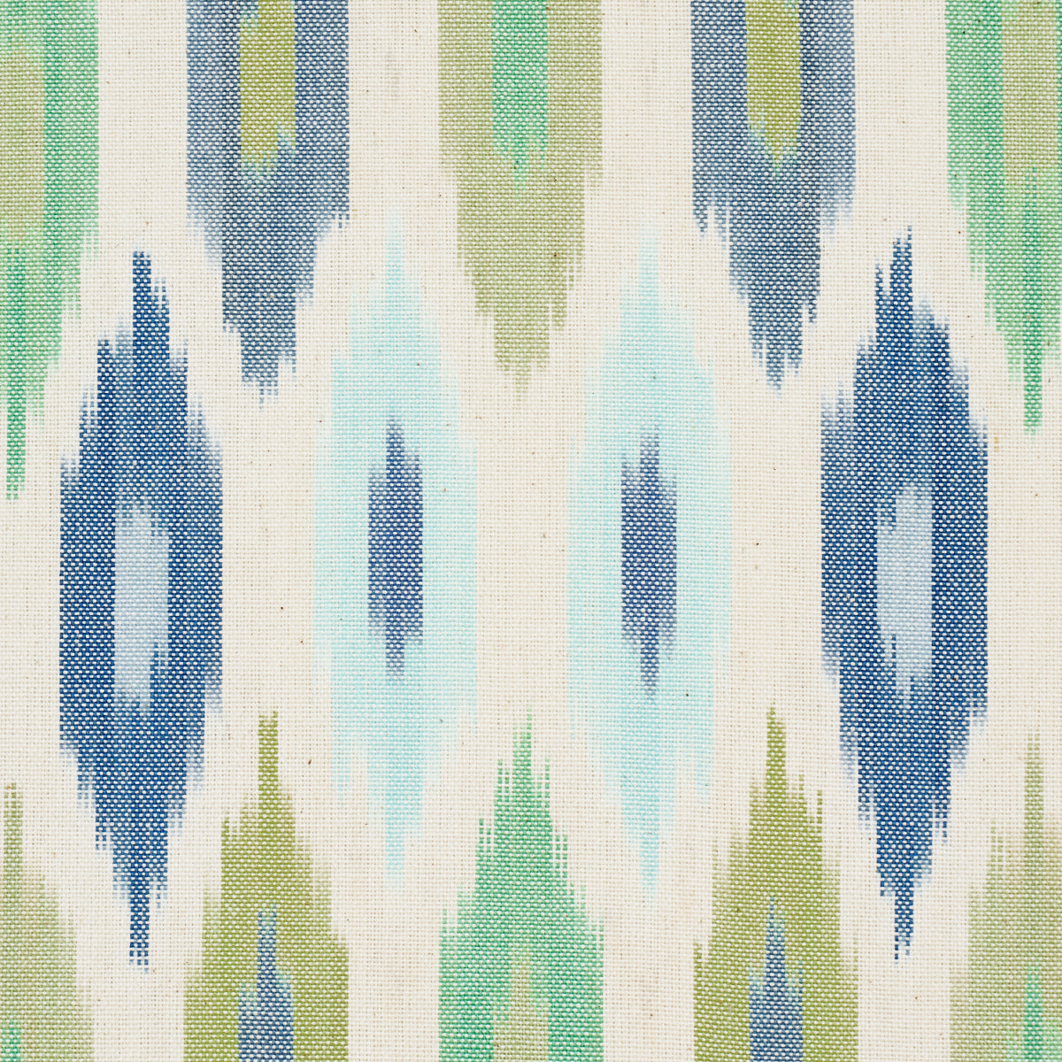 SUNARA-IKAT-PEACOCK-SCHUMACHER-3471002 - Schumacher Fabric
