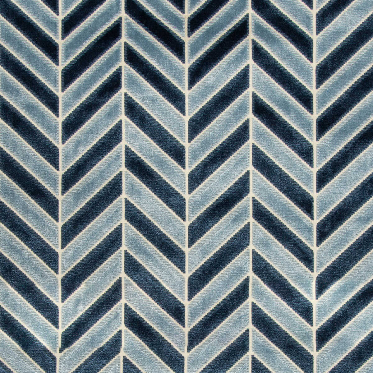 Pinnacle Velvet - Navy - KRAVET COUTURE Fabric