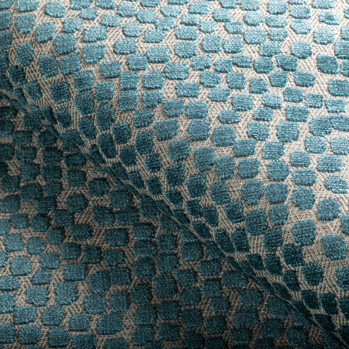 Flurries - Teal - KRAVET DESIGN Tela