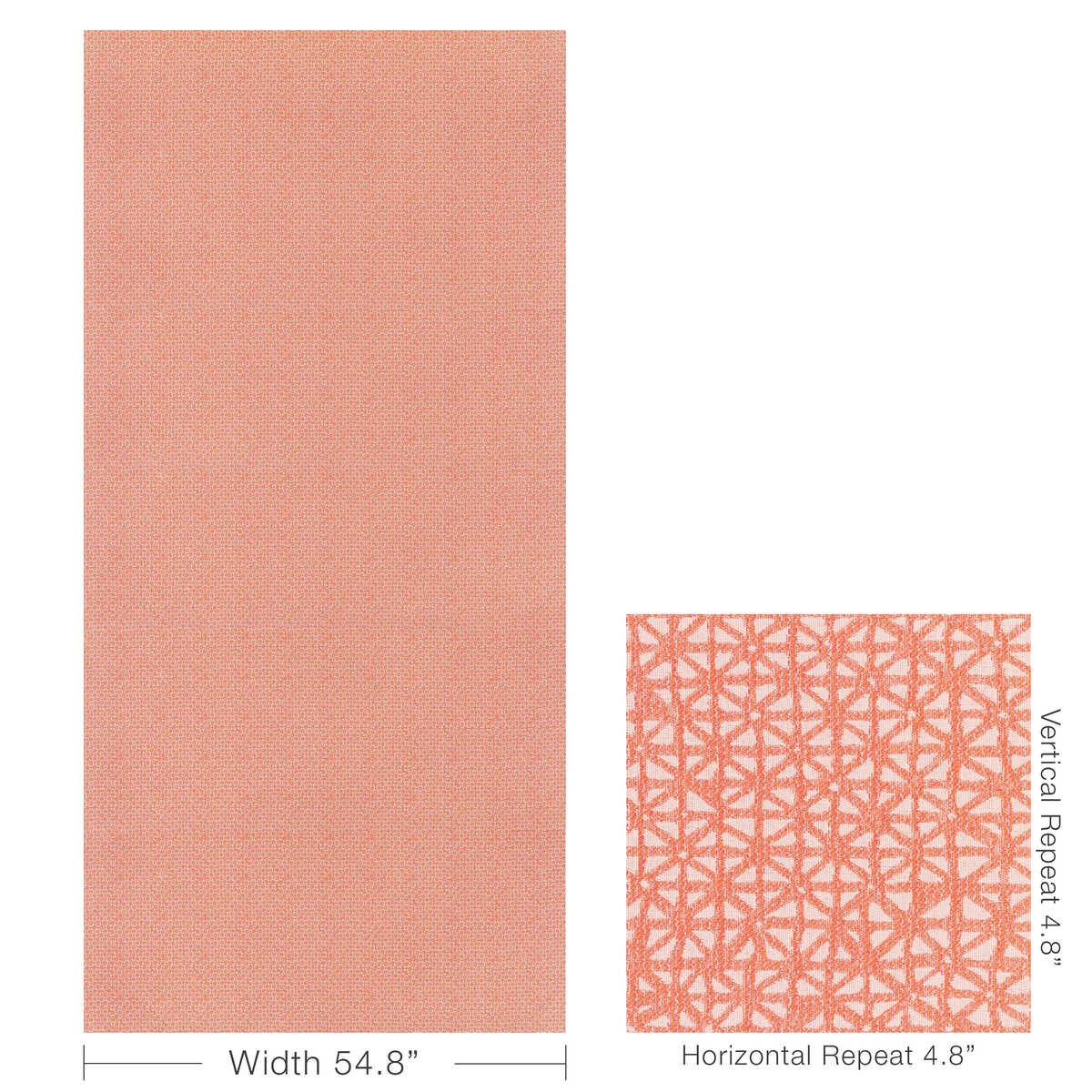 Kinzie - Coral - KRAVET CONTRACT Tela
