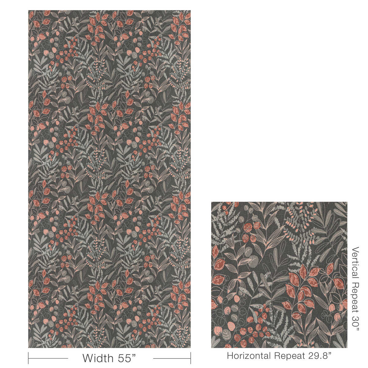 Lakeshore - Coral - KRAVET CONTRACT Tela