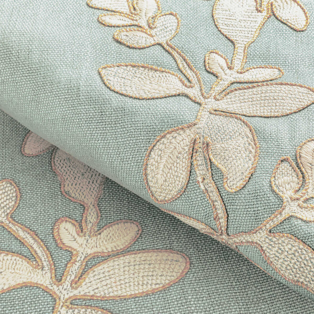 Gingerflower - Celeste - KRAVET COUTURE Fabric
