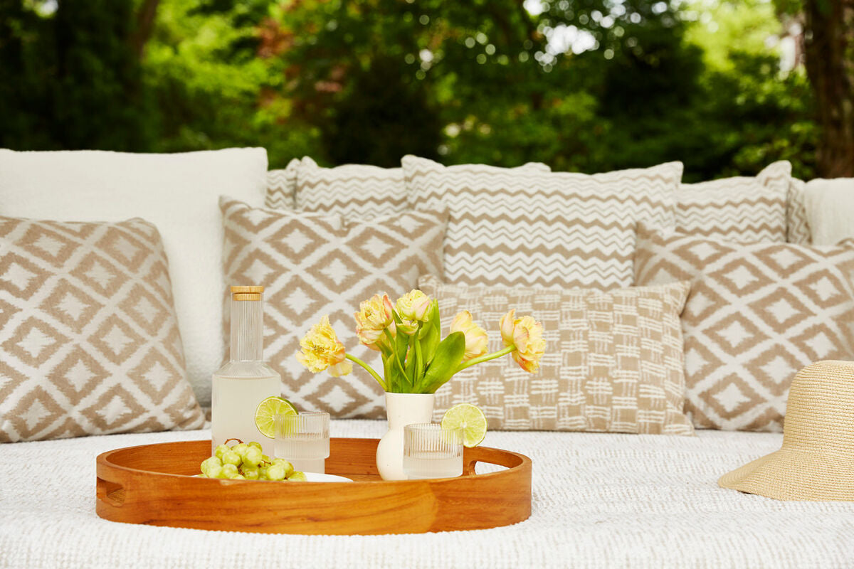 Cross Waves - Sand - Kravet Couture Fabric
