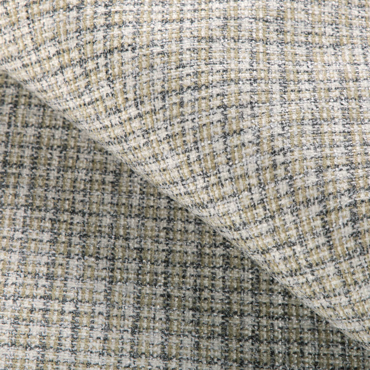 Aria Check - Linen - KRAVET BASICS Fabric