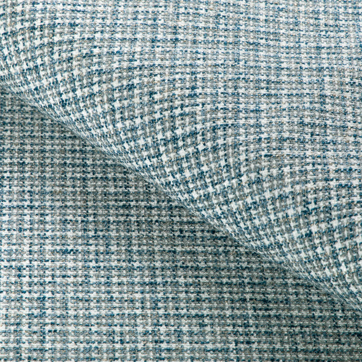 Aria Check - Indigo - KRAVET BASICS Fabric