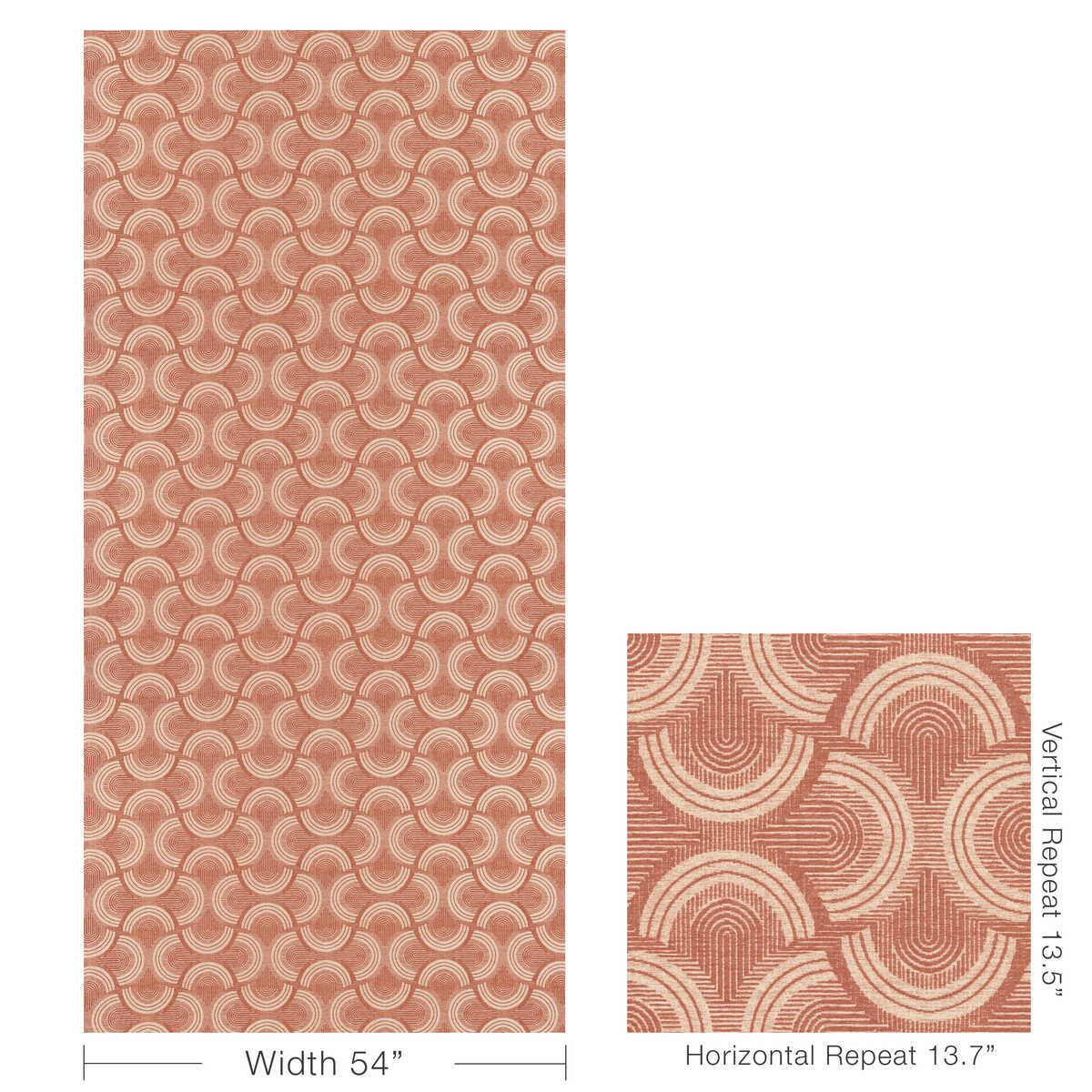 Arcadia - Cinnabar - KRAVET CONTRACT Tela