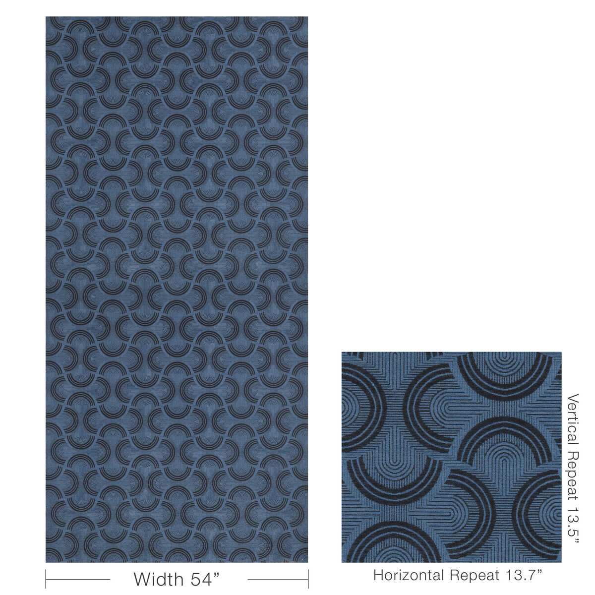 Arcadia - Midnight - KRAVET CONTRACT Tela