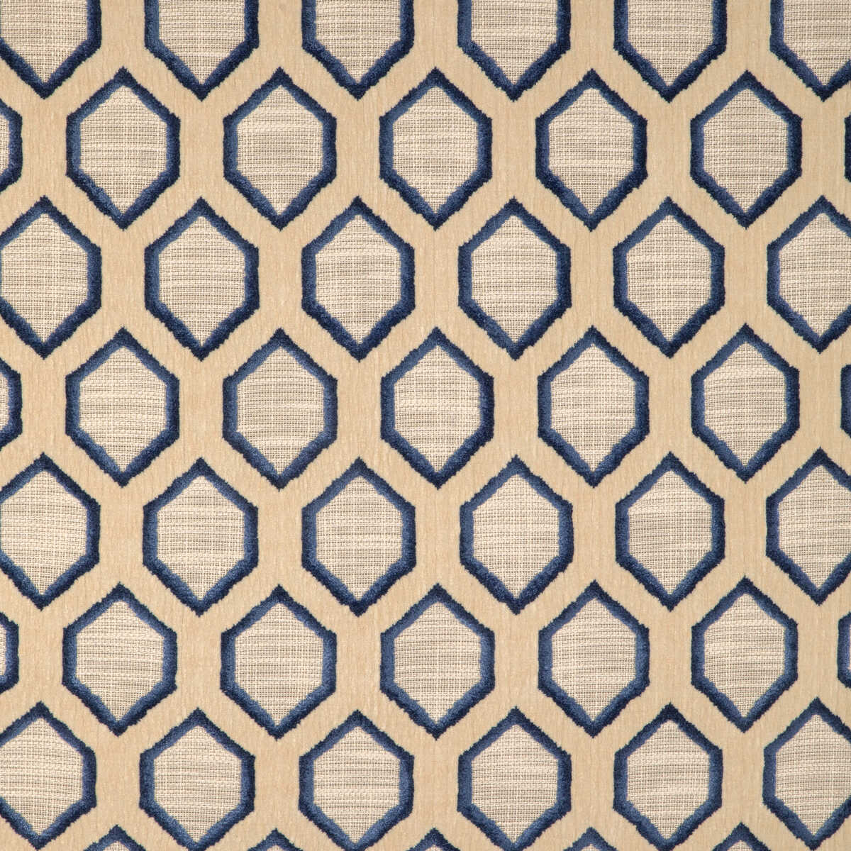 Waterlines - Indigo - KRAVET DESIGN Tela