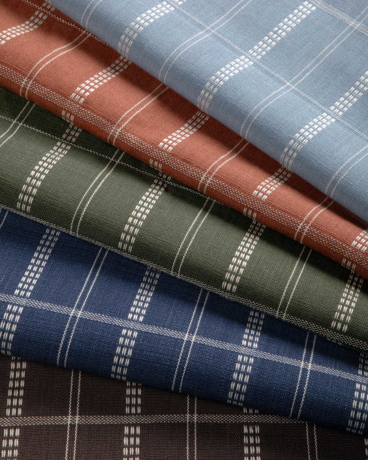 Agatti Check - Clay - KRAVET COUTURE Tela