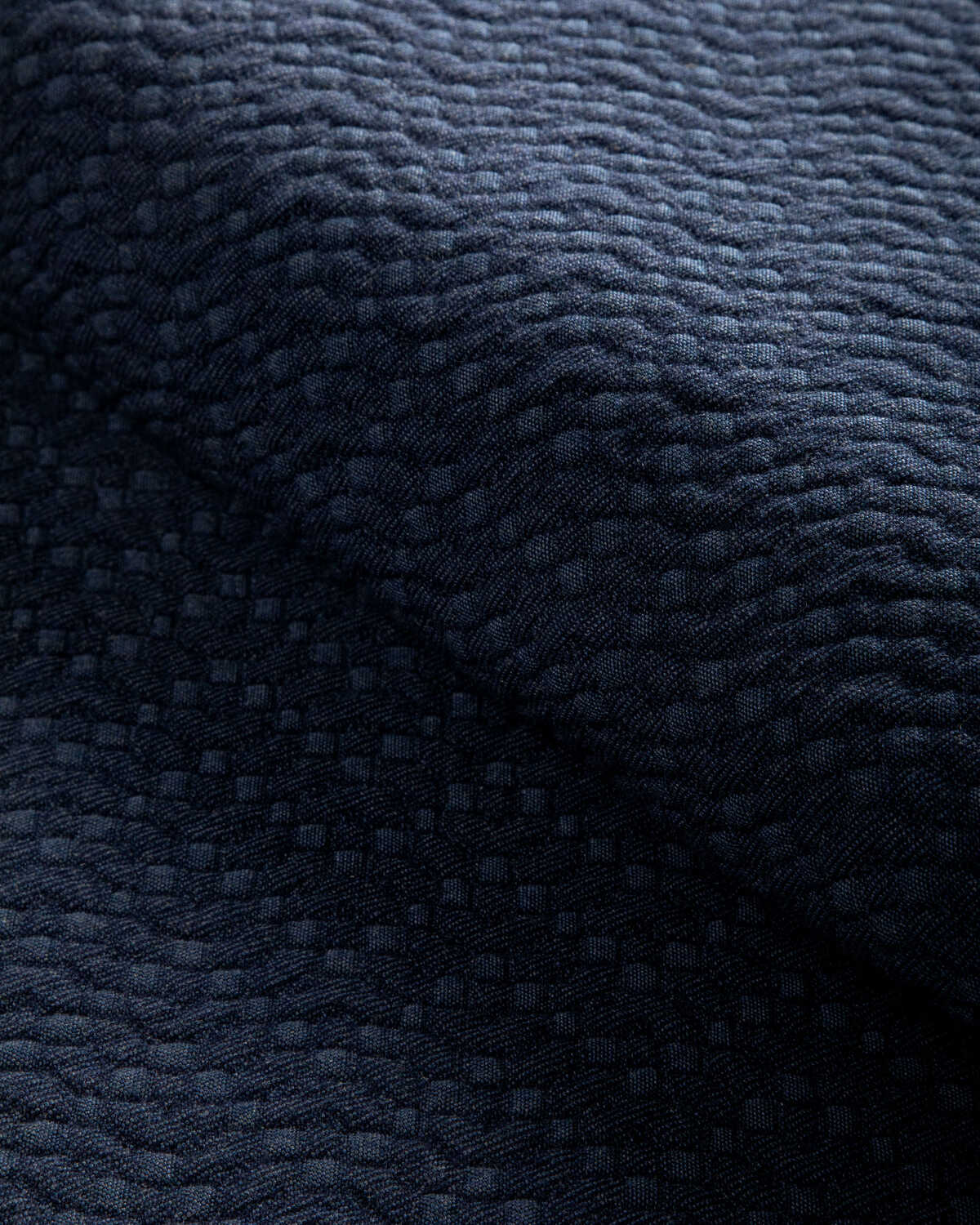 Cloud Weave - Marine - KRAVET COUTURE Tela