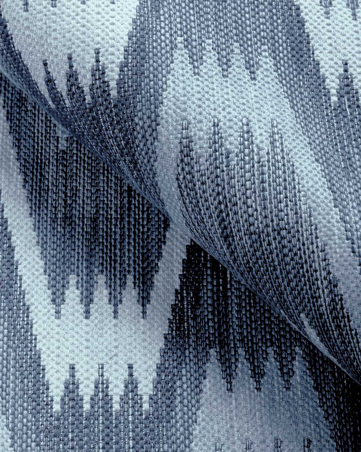River Weave - Indigo - KRAVET COUTURE Fabric