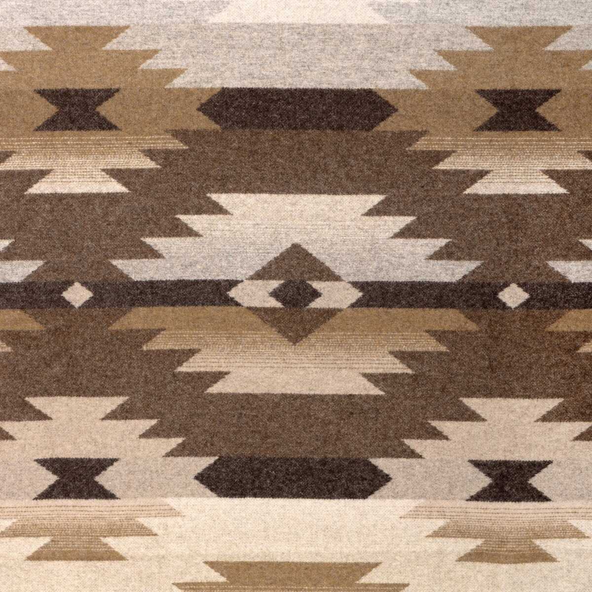 Desert Diamonds - Mocha - KRAVET COUTURE Fabric