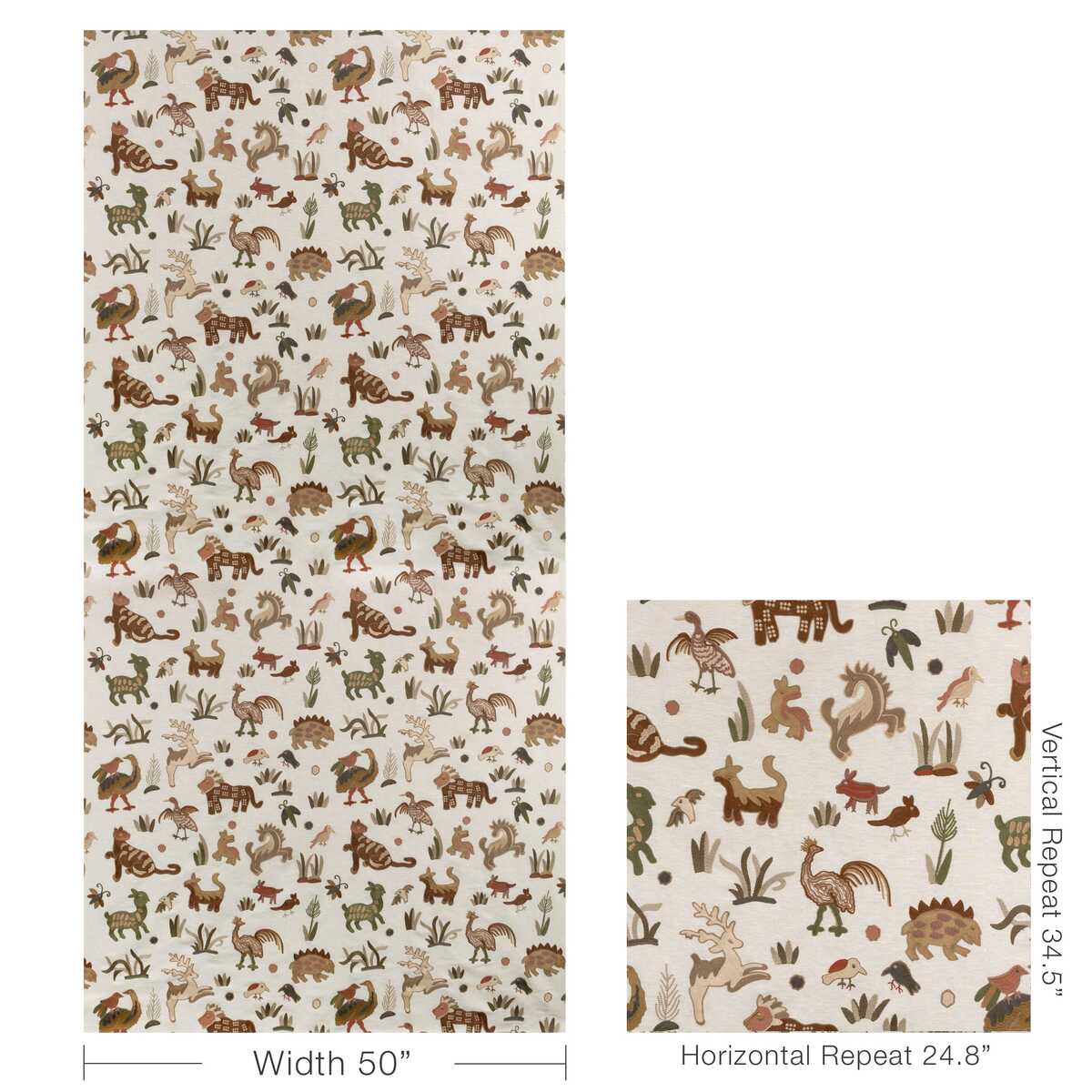 Dwellers - Clay - KRAVET COUTURE Fabric