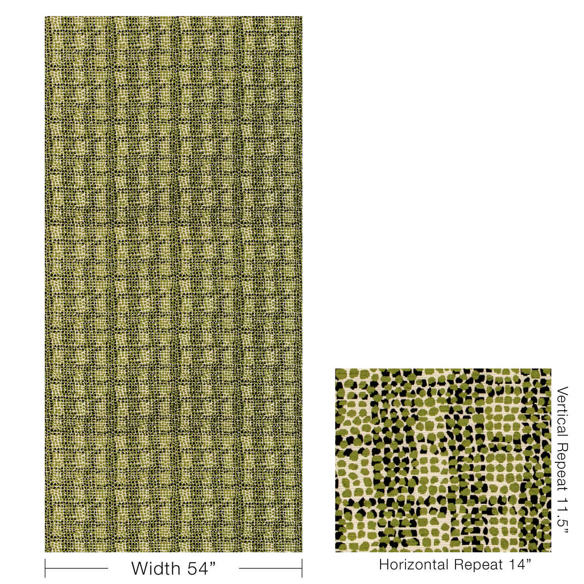 Giraffa - Rainforest - KRAVET CONTRACT Tela